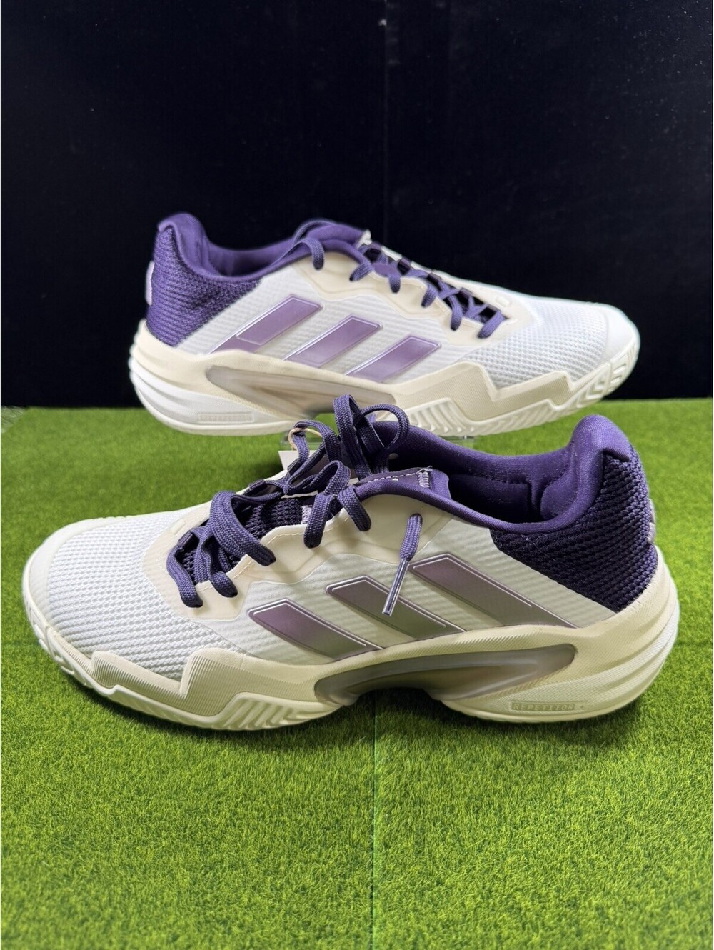 adidas Barricade 13 W NM Court Women's 9 Tennis Sneakers JR7814  Powder Plum